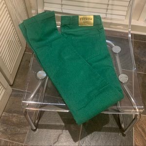 NWOT, Leaf Green Escada Munich women’s jeans